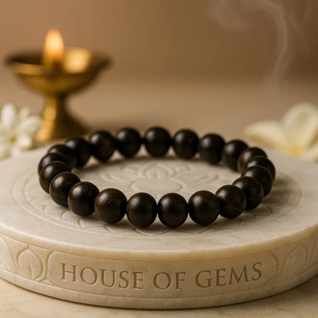 Natural Bronzite Crystal Bracelet ? Vastu Remedy for Confidence, Stability & Inner Calm | 8mm Beads